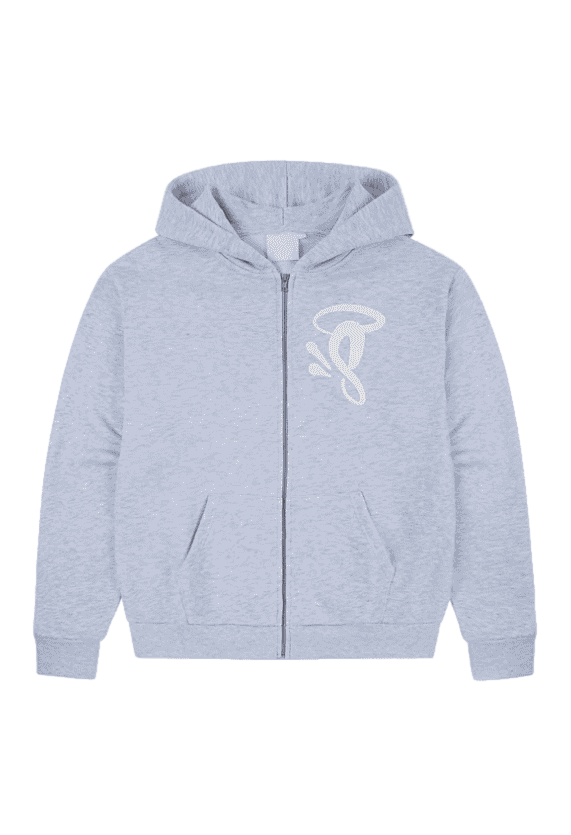Syna Void Zip Hoodie 'Birch Marl'