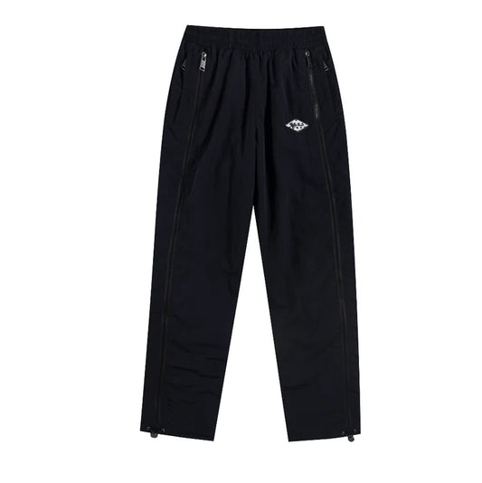 Uknknow London UNKNOWN BLACK OUT TRACK PANTS