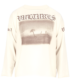 YZY Gosha Vultures Long T 'Cream'