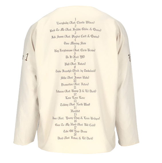 YZY Gosha Vultures Long T 'Cream'