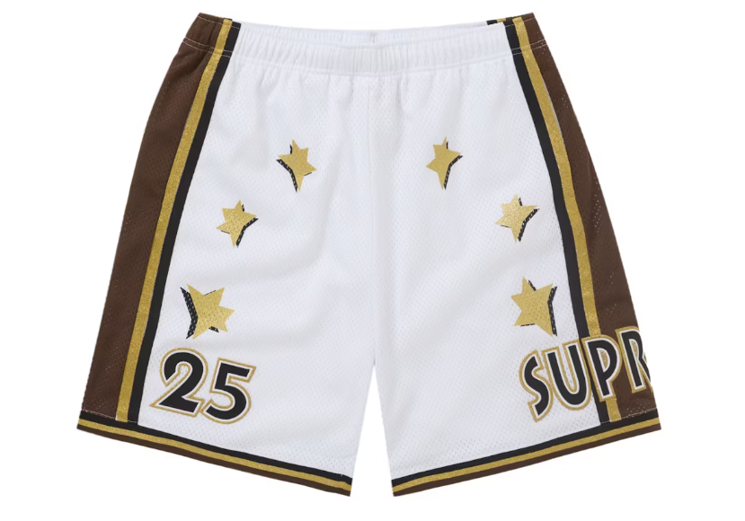 Supreme All Star Basketball Shorts 'White'