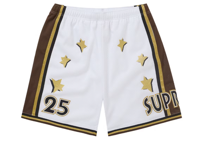 Supreme All Star Basketball Shorts 'White'