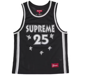 Supreme All Star Basketball Jersey 'Black'