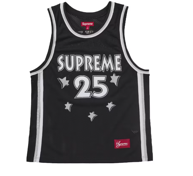 Supreme All Star Basketball Jersey 'Black'