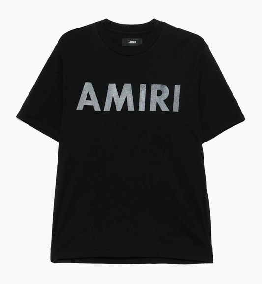 Amiri Logo Print T-Shirt 'Black'