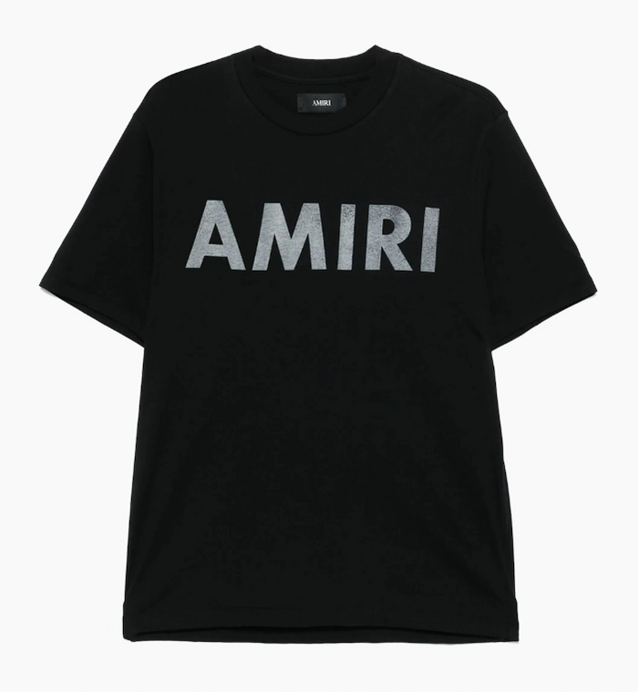 Amiri Logo Print T-Shirt 'Black'