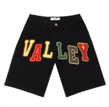 Valley Dreams College Jorts 'Black'