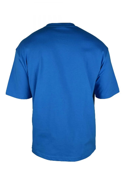Balenciaga New Copyright Medium Fit T-Shirt In Blue
