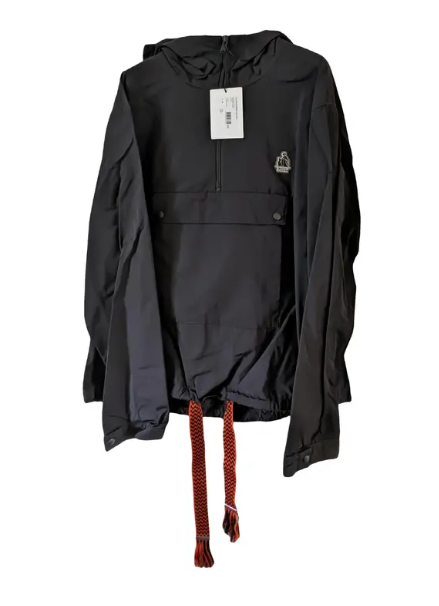 Lanvin Windbreaker Jacket In Black