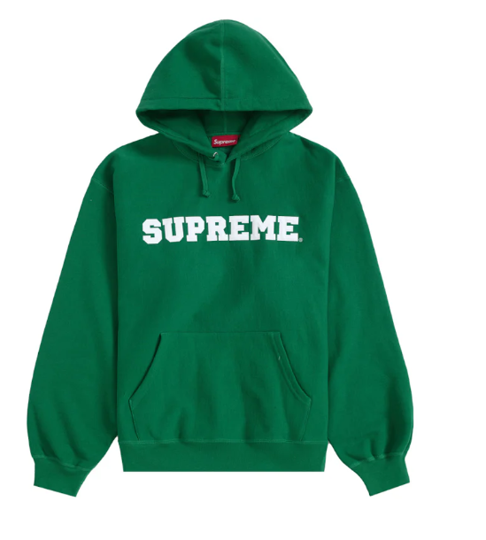 Supreme Collegiate Hooded Sweatshirt