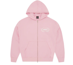 Corteiz Superior Royale Zip Hoodie Pink