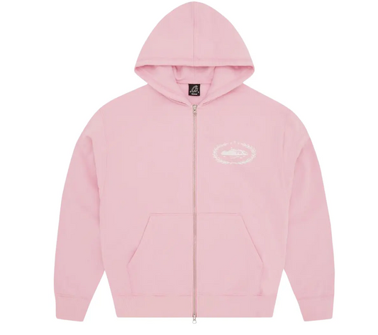 Corteiz Superior Royale Zip Hoodie Pink