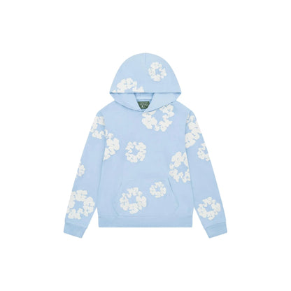 Denim Tears Cotton Wreath Hoodie - POWDER BLUE