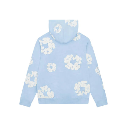 Denim Tears Cotton Wreath Hoodie - POWDER BLUE