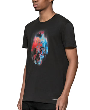 Alexander McQueen Sprayed Skull T shirt