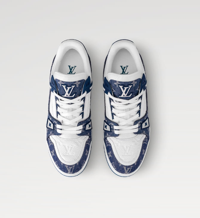 Louis Vuitton Trainers Monogram Denim