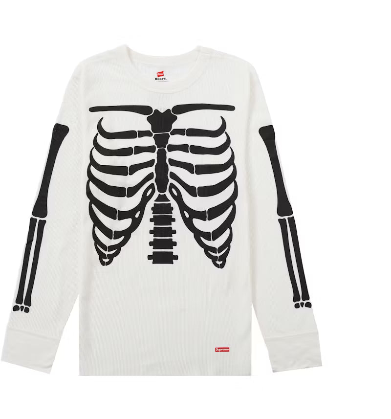 Supreme Hanes Bones Thermal Crew 'Natural'