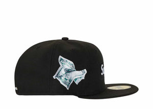 Supreme Money Box Logo New Era Black Cap