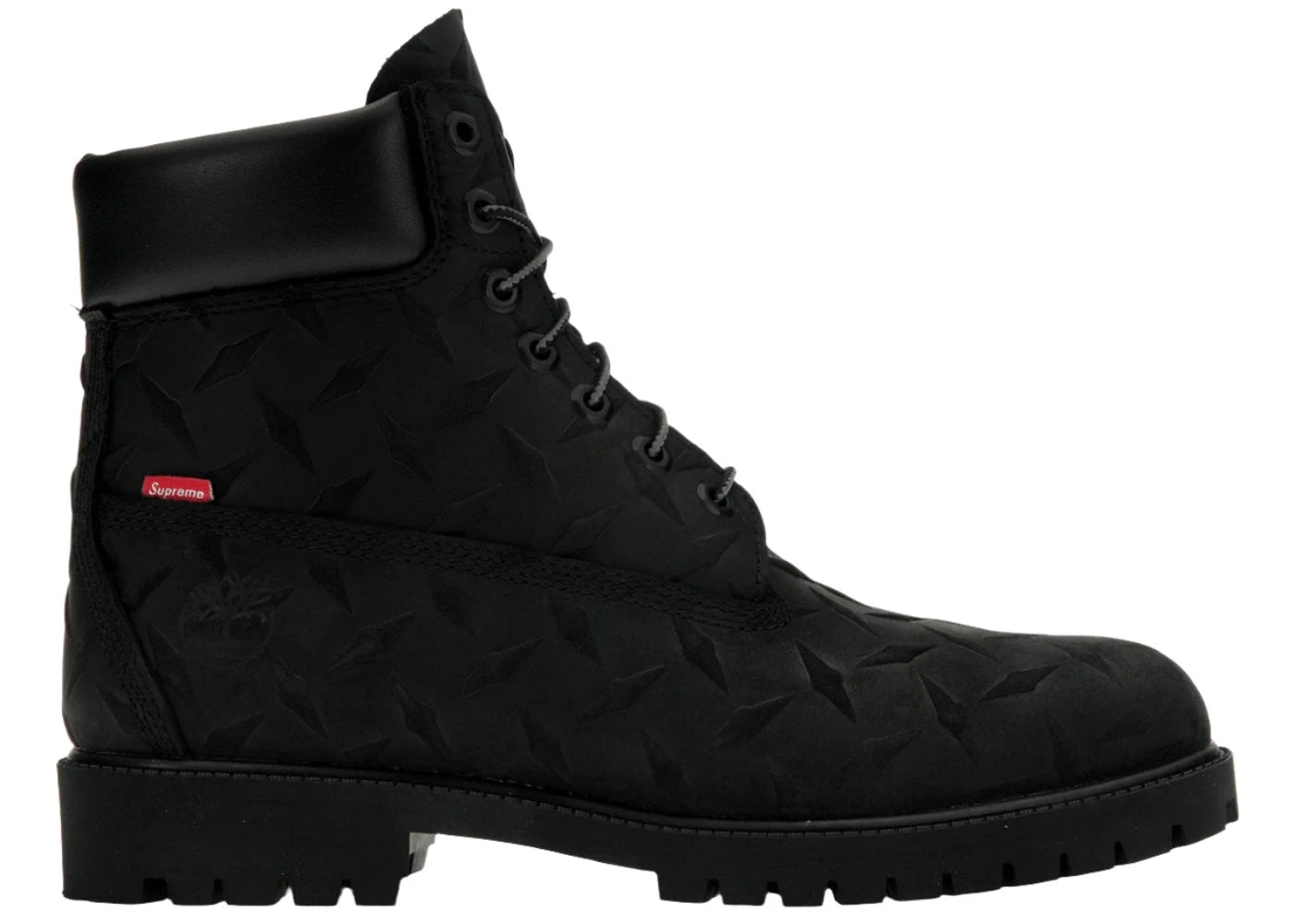 SUPREME x Timberland Black Boots