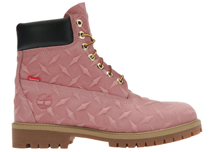 SUPREME x Timberland Pink Boots