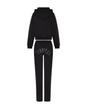 Trapstar Women's Denim Panel Deconstrcted Track Bottoms Black