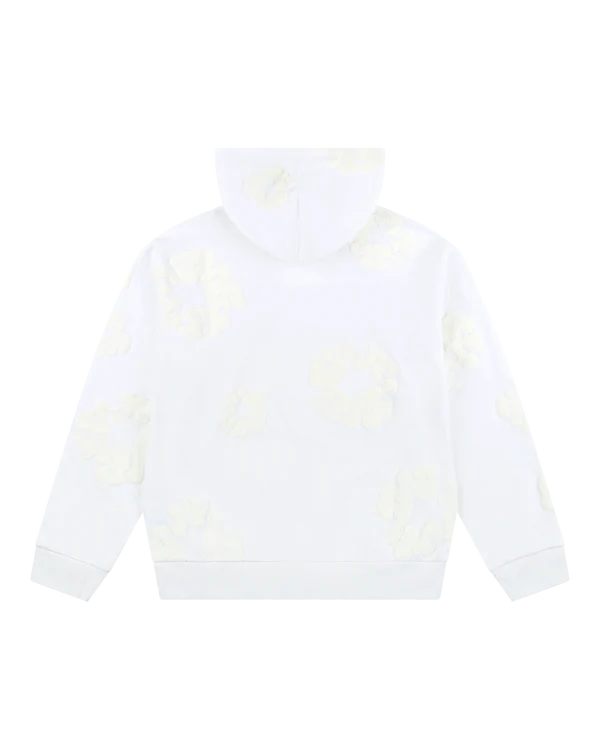 Denim Tears Mono Cotton Wreath Sweatshirt White