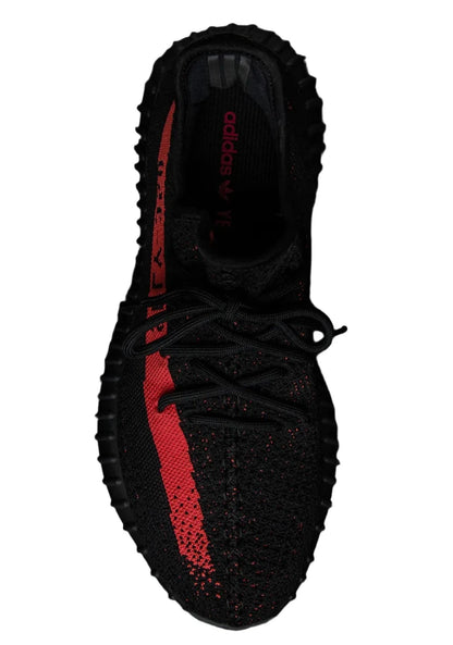 Yeezy Boost 350 Core Black Red Sneakers