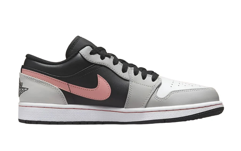 Jordan 1 Low Black Grey Pink