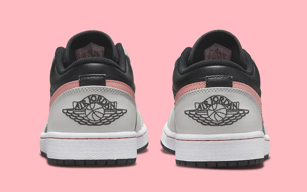 Jordan 1 Low Black Grey Pink