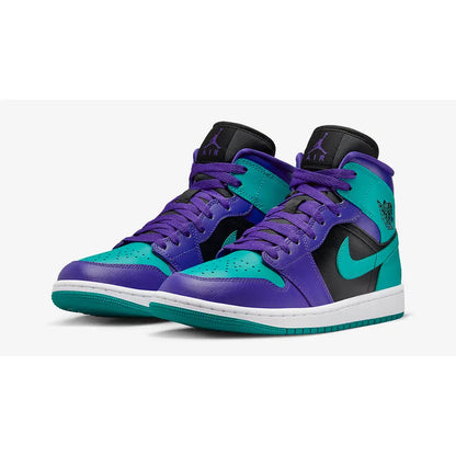 Jordan 1 Mid Black Grape (W)