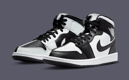 Jordan 1 Mid Split Black White