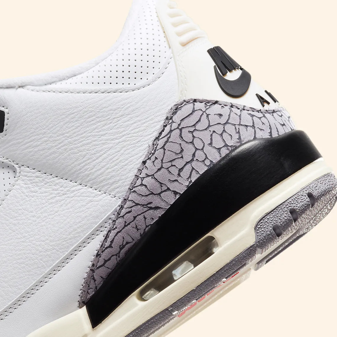 Jordan 3 White Cement Reimagined