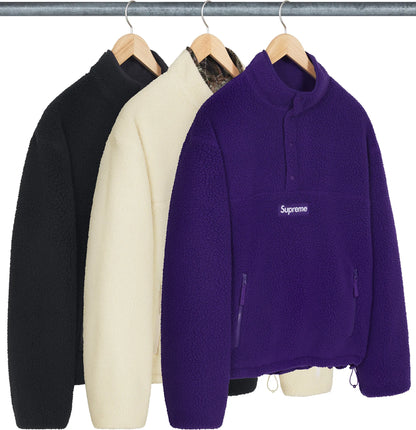 Supreme Polartec Shearling Reversible Pullover