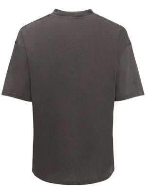 Represent "Take Me Higher" Printed Cotton T-Shirt 'Grey'
