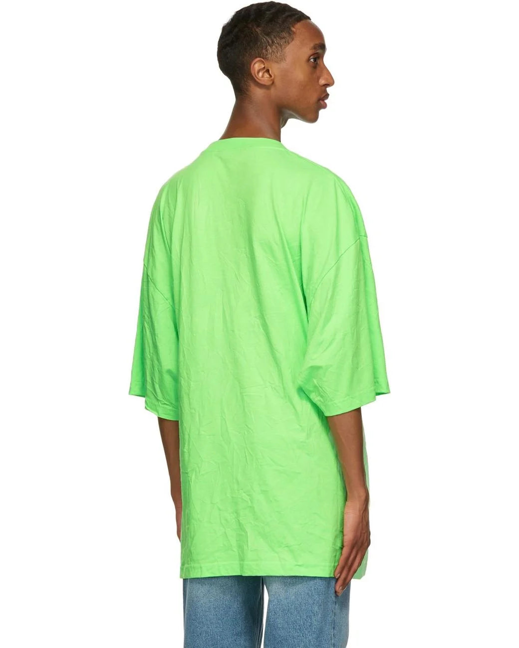 Balenciaga Languages Medium Fit Cotton T-Shirt