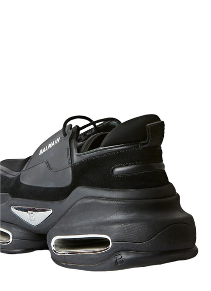 Balmain B-Bold Leather Sneakers