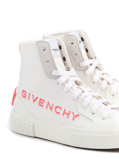 Givenchy Canvas High Top Sneakers