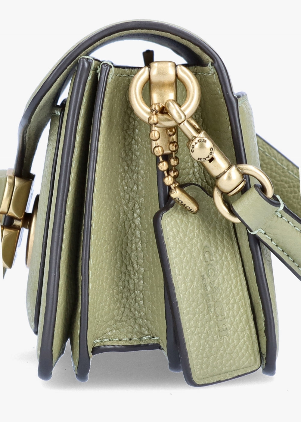 Coach Tabby Shoulder Bag in Khaki Green