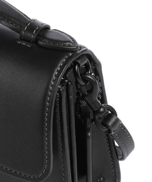 Coach Juno Crossbody Bag Fine Grain Leather 'Black'