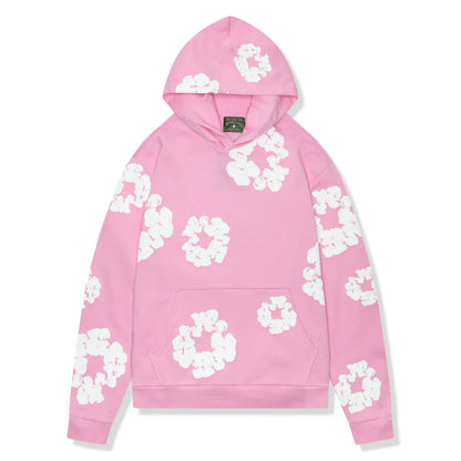 Denim Tears Wreath Hoodie - PINK