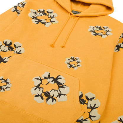 Denim Tears x CPFM Cactus Tears Wreath Yellow Hoodie