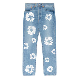 Denim Tears x Levi's Cotton Wreath Jeans ‘Light Wash’