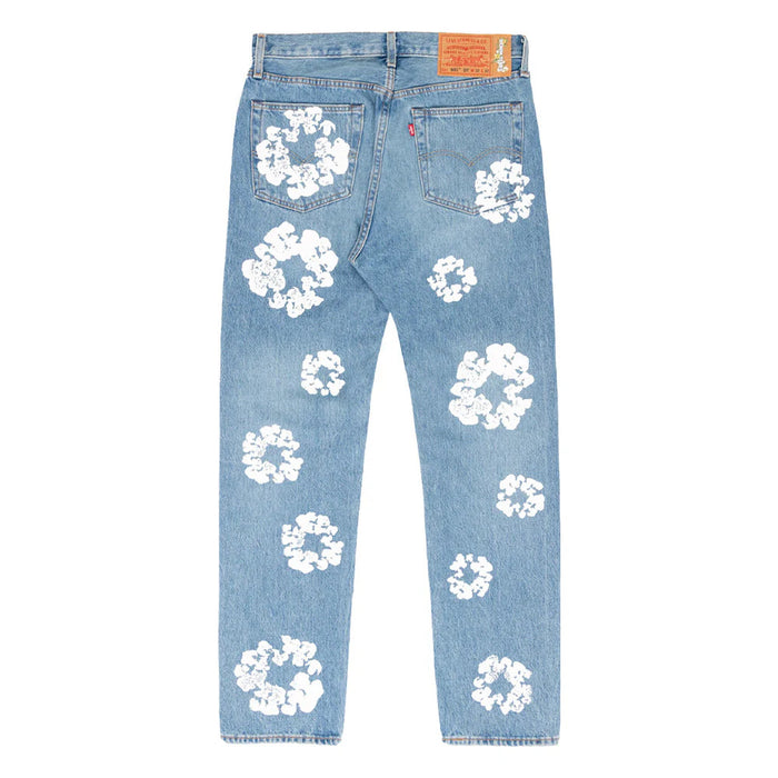 Denim Tears x Levi's Cotton Wreath Jeans ‘Light Wash’