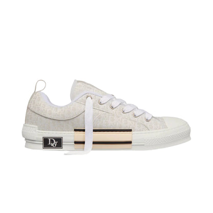 Dior B23 Skater Low Top Cream Oblique Jacquard