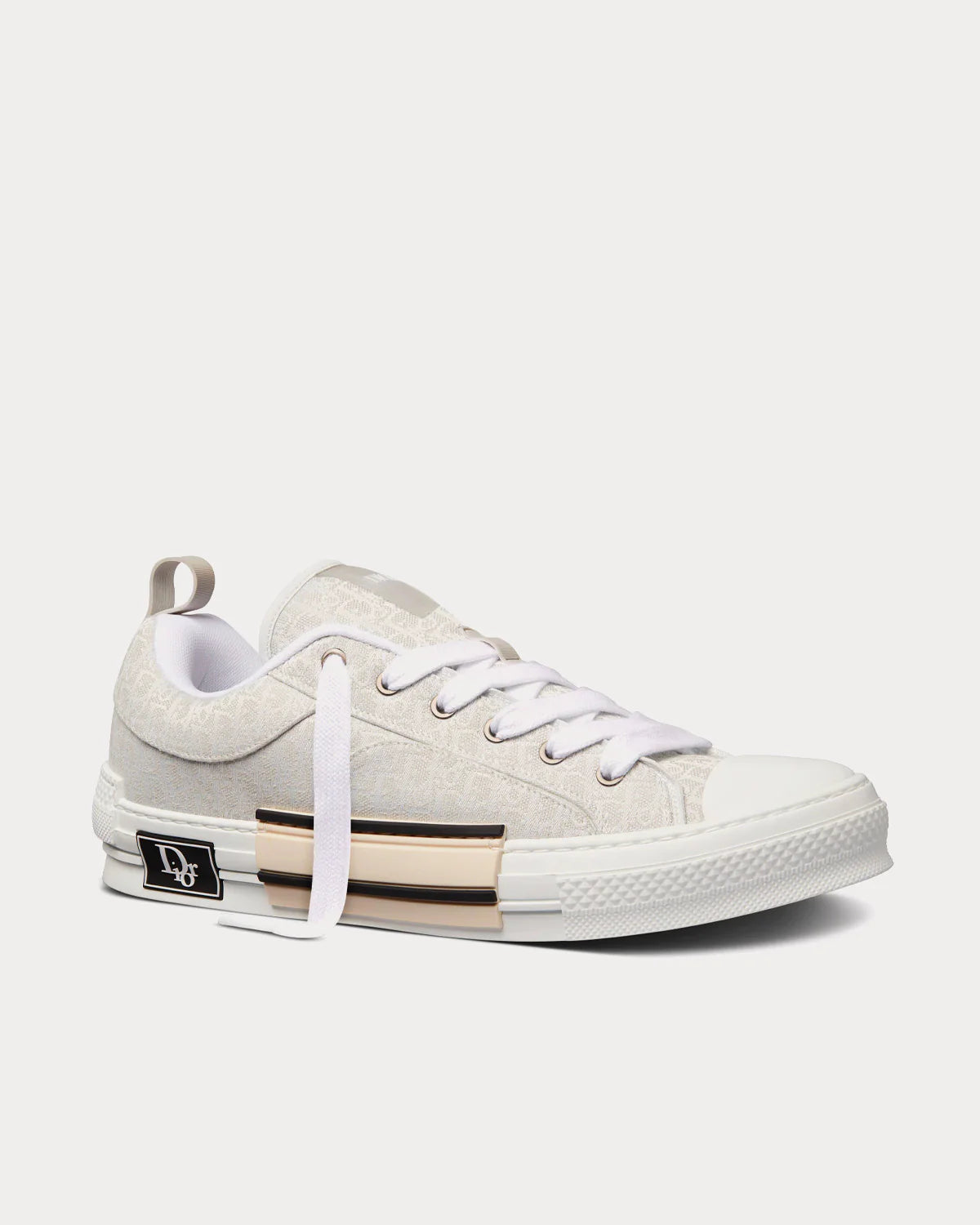 Dior B23 Skater Low Top Cream Oblique Jacquard