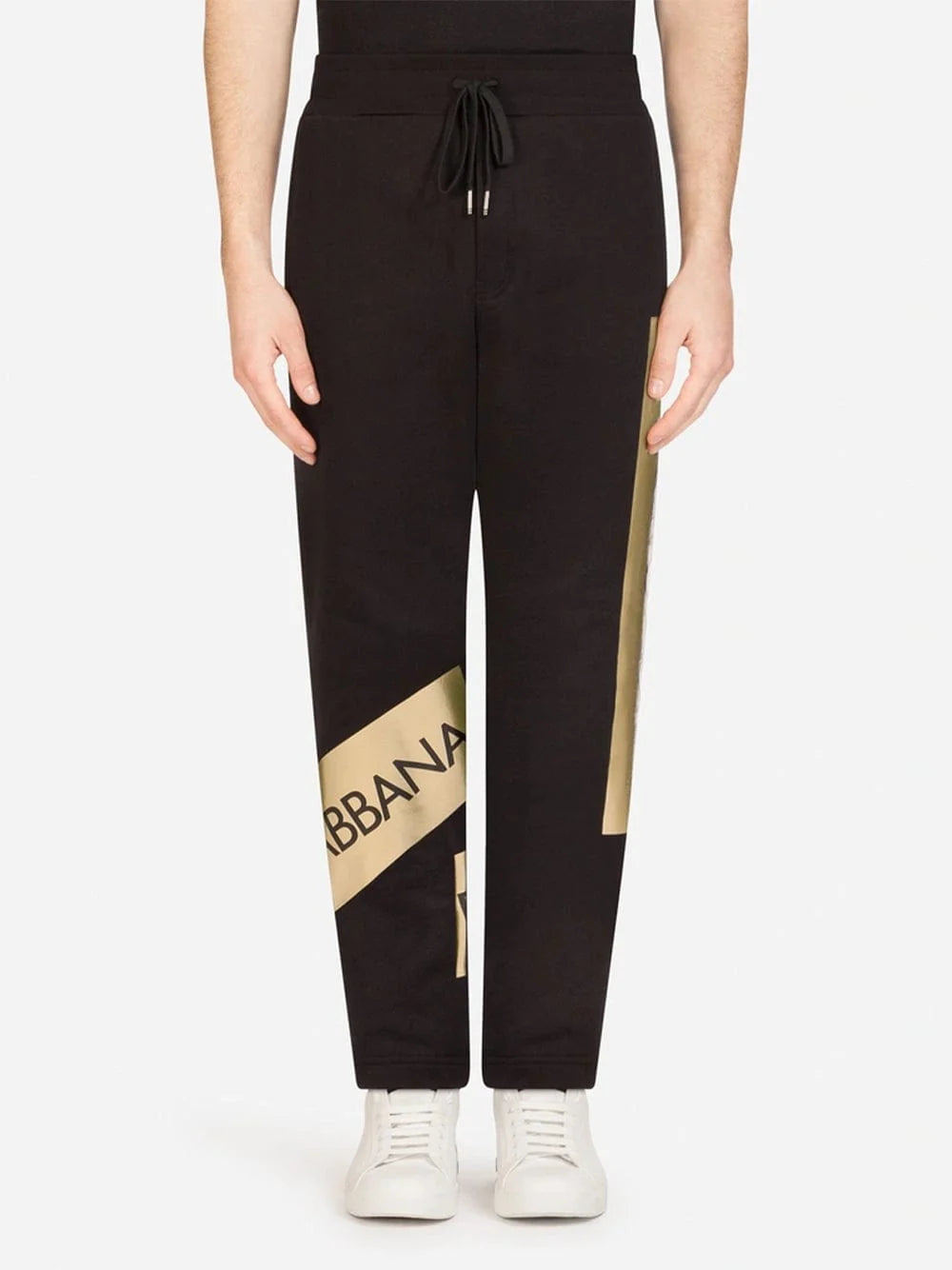 Dolce & Gabbana Thermo Adhesive Stripe Jogging Pants