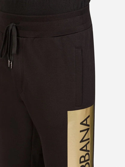 Dolce & Gabbana Thermo Adhesive Stripe Jogging Pants