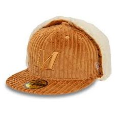 New Era x MAINS Dark Beige 59FIFTY Fitted Dogear Cap