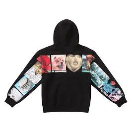 Supreme Spread Zip Up Hoodie Sweatshirt