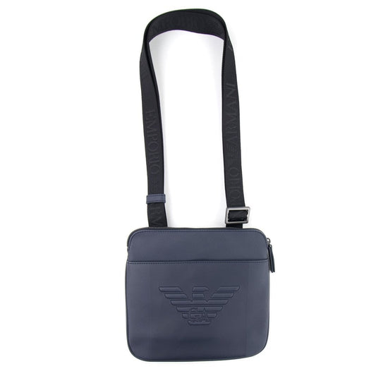 Emporio Armani Embossed Logo Cross Body Bag 'Navy Blue'
